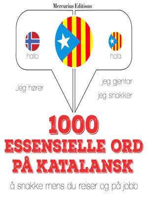 cover image of 1000 essensielle ord på katalansk